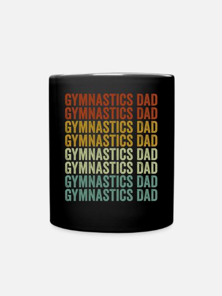 Gymnastique Papa Gymnastique Papa Gymnastique masculine - Mug uni - noir