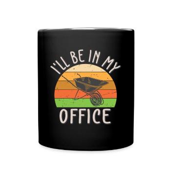 Garten Motiv Gärtner & Gärtnerin Spruch - Tasse einfarbig - Schwarz - Vorne