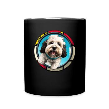Hunde Spruch Havaneser Design für Hundeliebhaber - Tasse einfarbig - Schwarz - Vorne