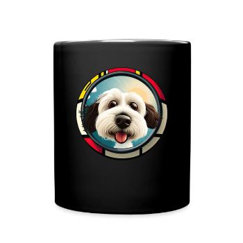 Hunde Spruch Havaneser Design für Hundeliebhaber - Tasse einfarbig - Schwarz - Vorne