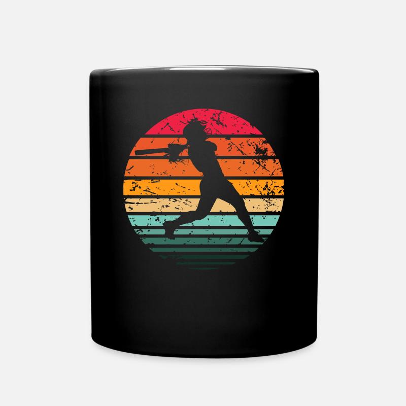 Baseball - Tasse einfarbig - Schwarz