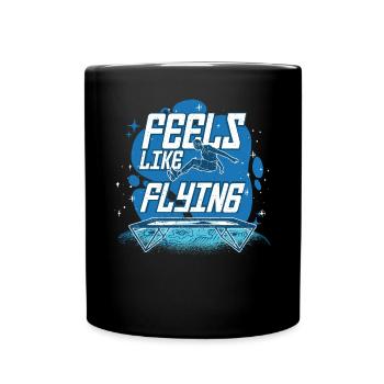 Trampoline Gymnastics Fitness Gymnastics Gymnastics - Full Colour Mug - black - Front