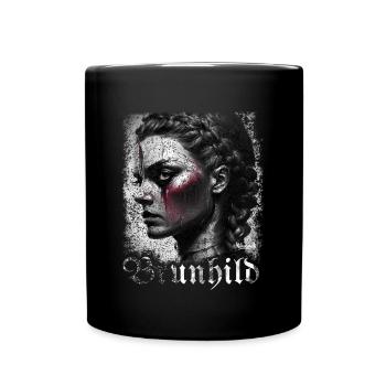 Brunhild's greatest shield maid of all time - Full Colour Mug - black - Front