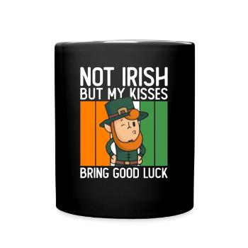 Ireland Irish Leprechaun St Patrick's Day Funny - Full Colour Mug - black - Front