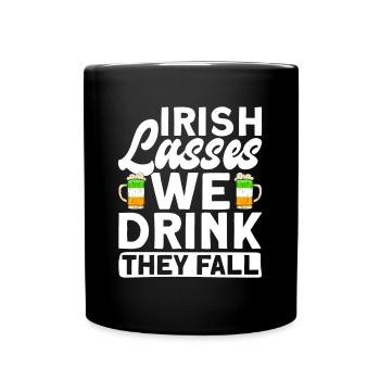 Irlande Irlandais drôle de dicton de la Saint-Patrick - Mug uni - noir - Devant