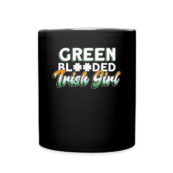 Irlande Irlandais drôle de dicton de la Saint-Patrick - Mug uni - noir - Devant