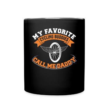Mon appel préféré de Cycling Buddies - Mug uni - noir - Devant