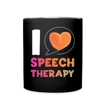 Assistant orthophoniste - Mug uni - noir - Devant