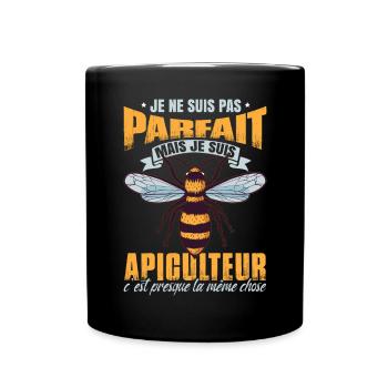 Je Suis Apiculteur - Mug uni - noir - Devant