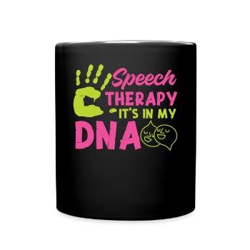 Assistant orthophoniste - Mug uni - noir - Devant