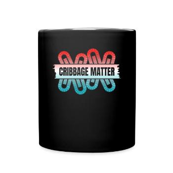 Cribbage Matter Shirt Cadeau - Mug uni - noir - Devant