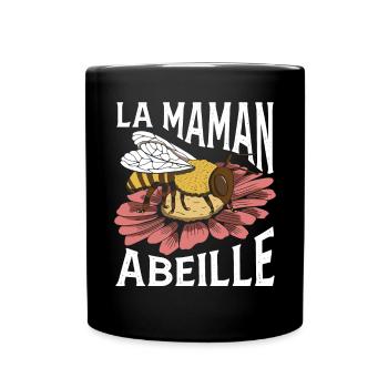 Maman Apicultrice Fête Des Mères - Mug uni - noir - Devant