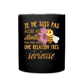 Apiculteur Apicultrice - Mug uni - noir - Devant
