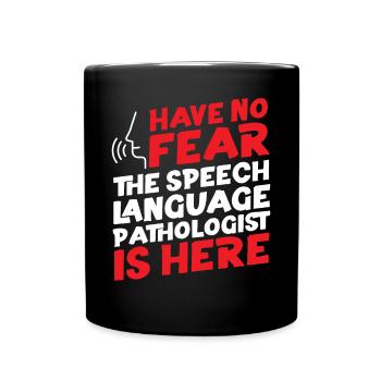 Speech Therapist Therapy Assistant - Tasse einfarbig - Schwarz - Vorne