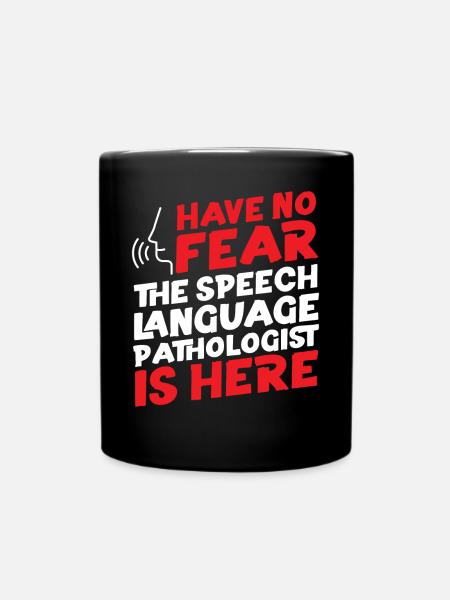 Speech Therapist Therapy Assistant - Tasse einfarbig - Schwarz