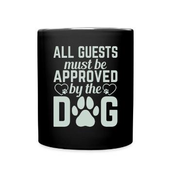 Dog Owner Gift Dog Lover - Full Colour Mug - black - Front