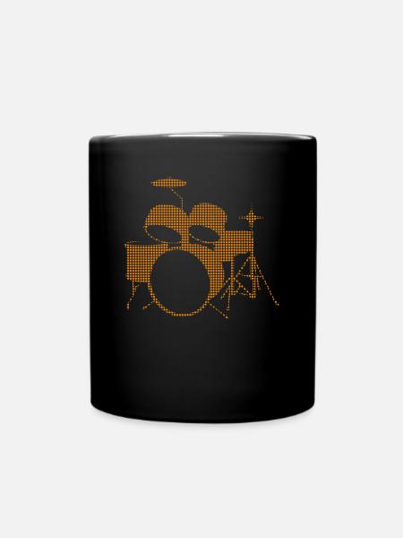 Percussion - Mug uni - noir