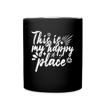 Garten Motiv Gärtner & Gärtnerin Spruch - Tasse einfarbig - Schwarz - Vorne