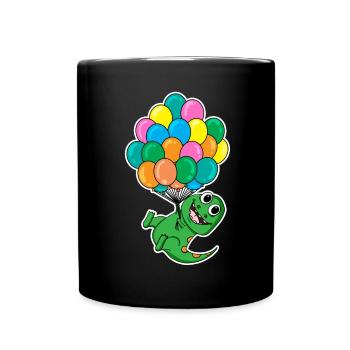 Ballons ballons Dino Kids Motif - Mug uni - noir - Devant