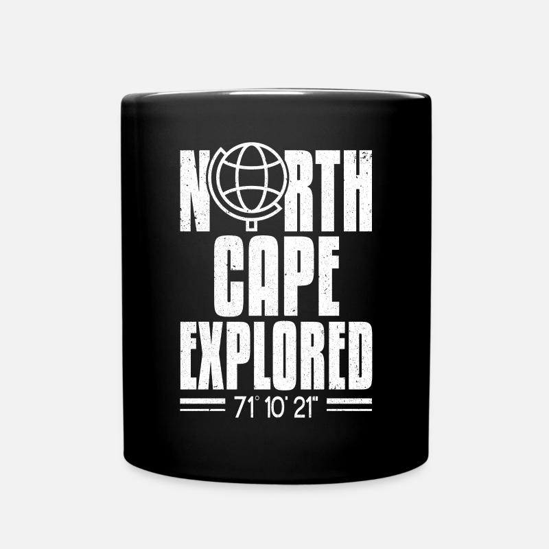 Nordkap/ North Cape team Rundreise design - Tasse einfarbig - Schwarz