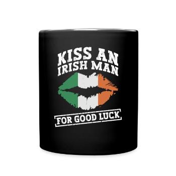 Irlande Irlandais drôle de dicton de la Saint-Patrick - Mug uni - noir - Devant