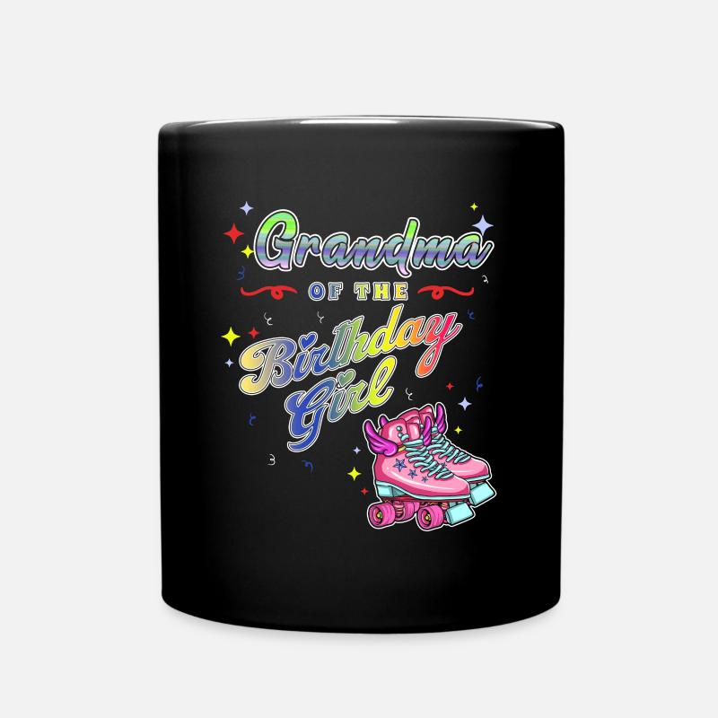 Inline Skater - Tasse einfarbig - Schwarz