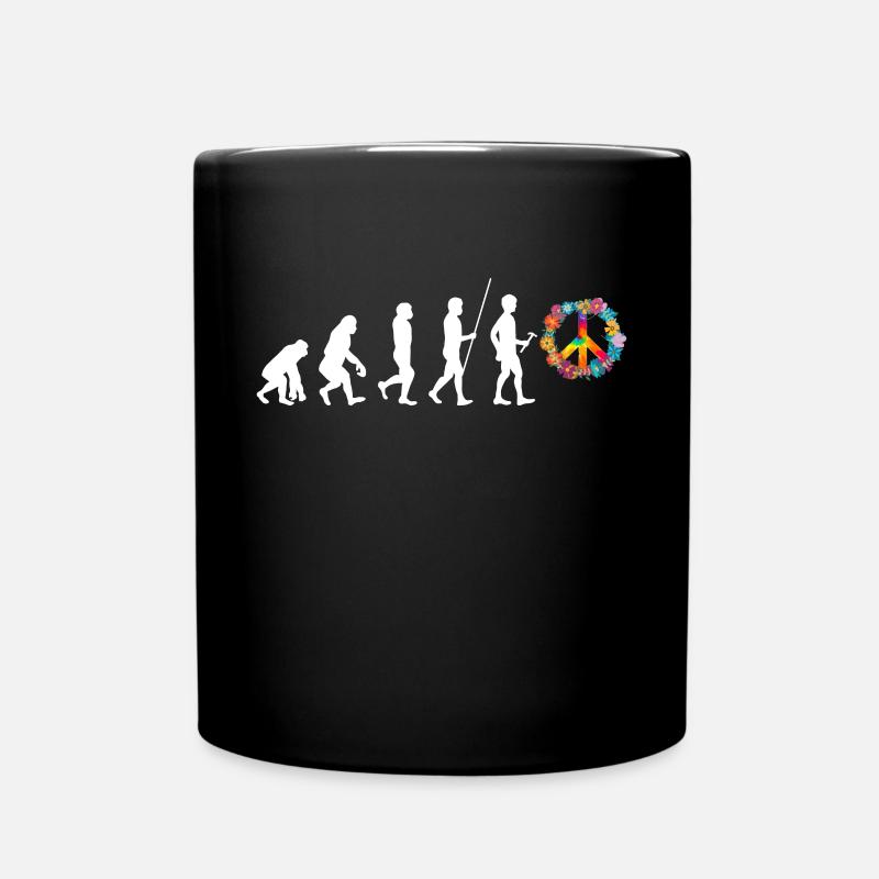 Hippy - Full Colour Mug - black
