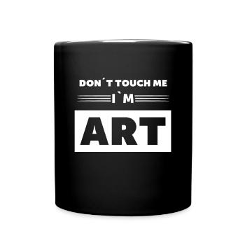 Funny Art Design for an Artist - Full Colour Mug - black - Front