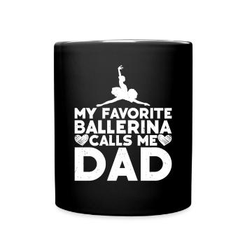 Ballet - Mug uni - noir - Devant