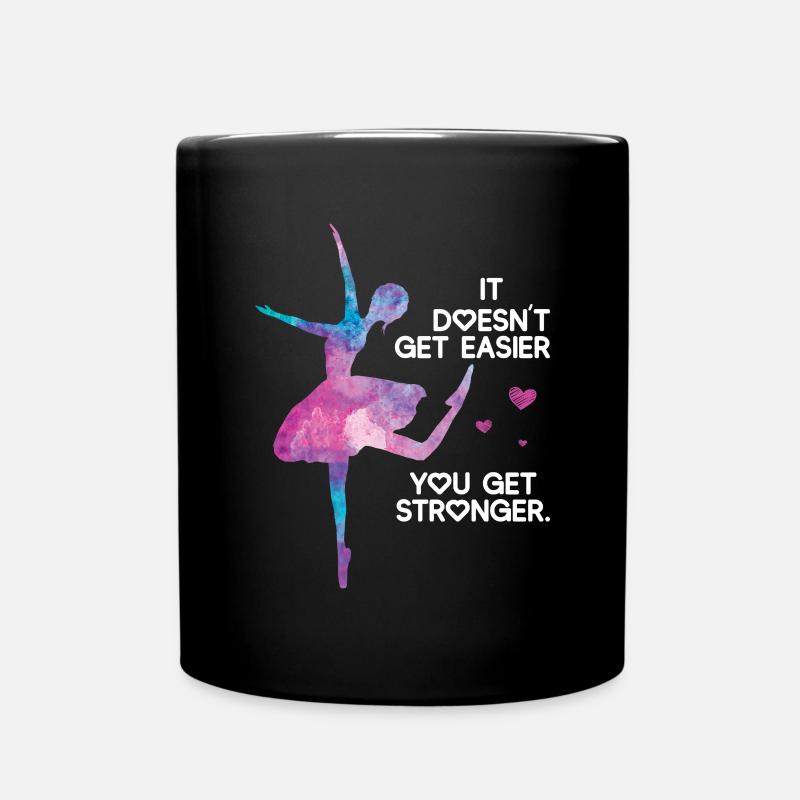 Ballett - Tasse einfarbig - Schwarz