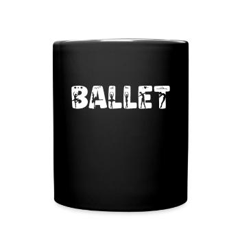 Ballet - Full Colour Mug - black - Front