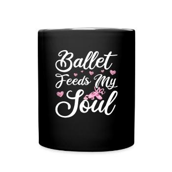 Ballet - Mug uni - noir - Devant