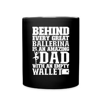 Ballet - Mug uni - noir - Devant