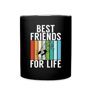 Dog Owner Gift Dog Lover - Full Colour Mug - black - Front