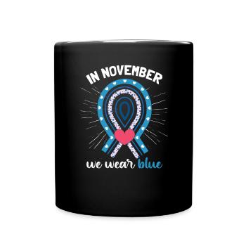 Mois de la sensibilisation au diabète - Mug uni - noir - Devant