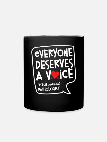 Speech Therapist Therapy Assistant - Tasse einfarbig - Schwarz