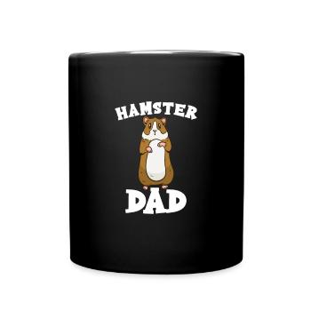 Hamster Dad - Full Colour Mug - black - Front