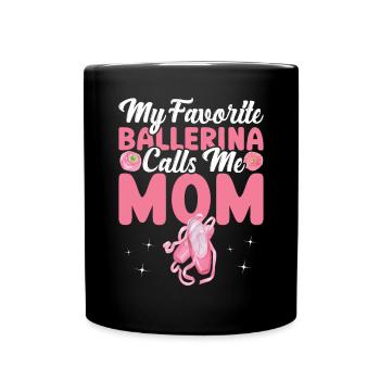 Ballet - Mug uni - noir - Devant