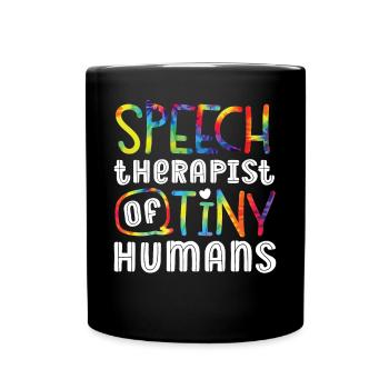 Assistant orthophoniste - Mug uni - noir - Devant