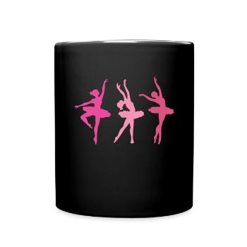 Ballet - Full Colour Mug - black - Front