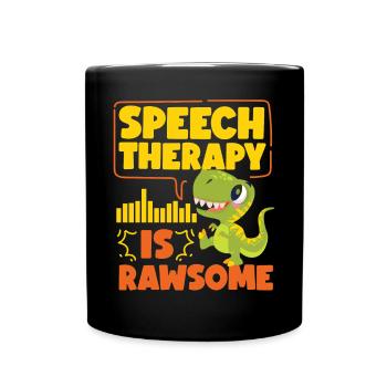 Assistant orthophoniste - Mug uni - noir - Devant