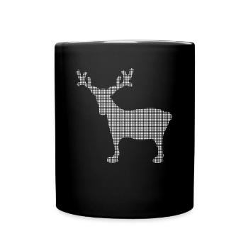 Elk - Full Colour Mug - black - Front