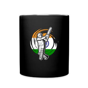 Cricket - Full Colour Mug - black - Front