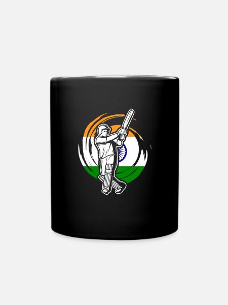 Cricket - Full Colour Mug - black