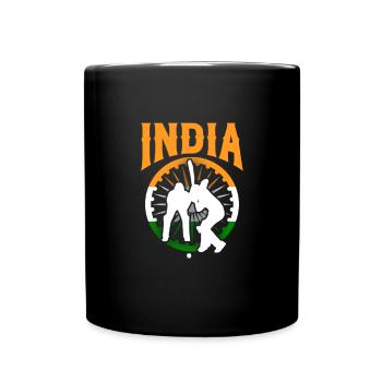 cricket - Full Colour Mug - black - Front