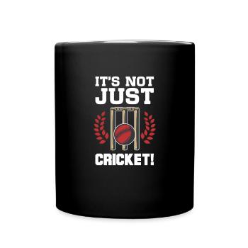 Cricket - Tasse einfarbig - Schwarz - Vorne