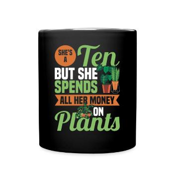 Funny Plants Saying for You a Planting - Full Colour Mug - black - Front