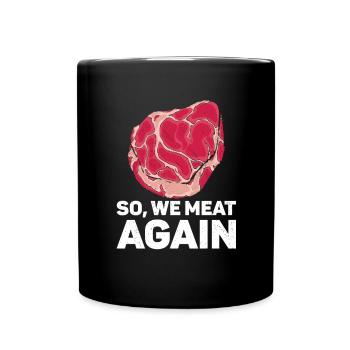 Steak - Full Colour Mug - black - Front
