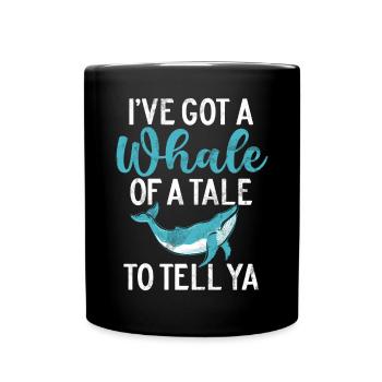 Killer Whale Killer Whale Watch Orca Whale - Full Colour Mug - black - Front