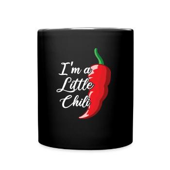 Piment - Mug uni - noir - Devant